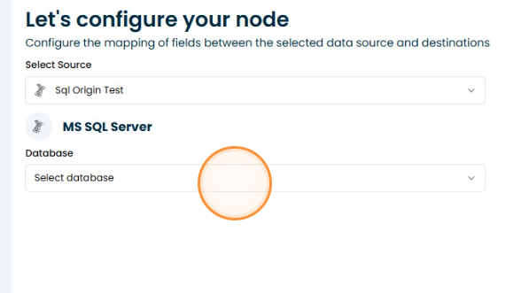 Select database