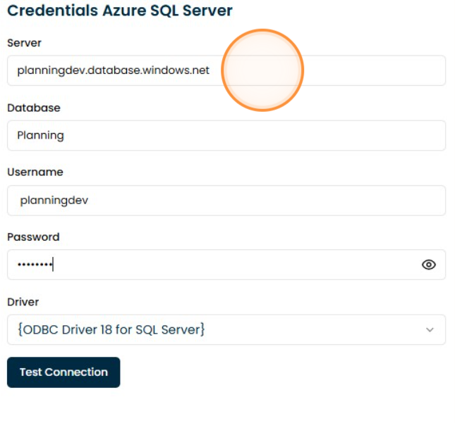 Azure SQL Connection
