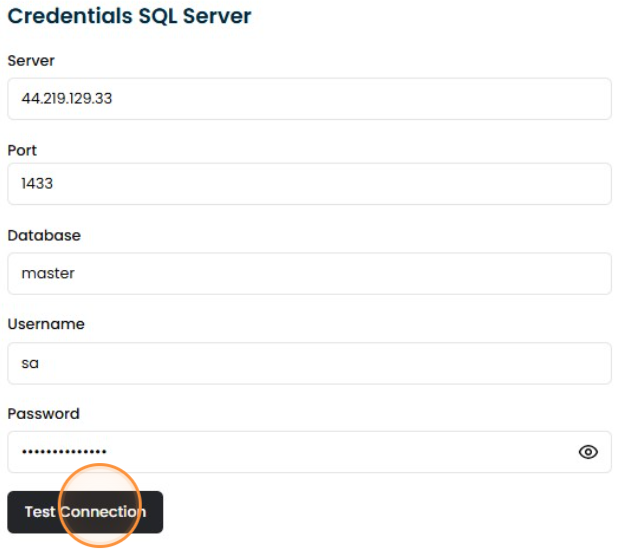 MS SQL Server Connection