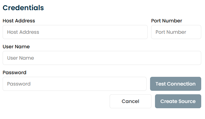 Enter SAP HANA credentials:
