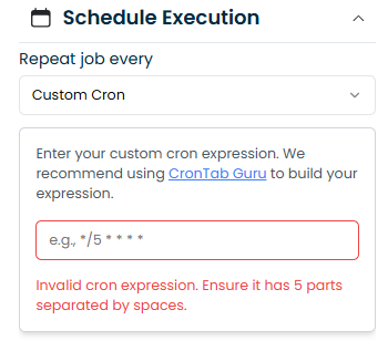 Custom Cron