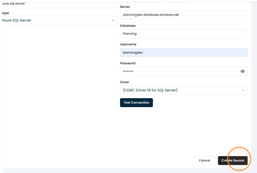Azure SQL Connection