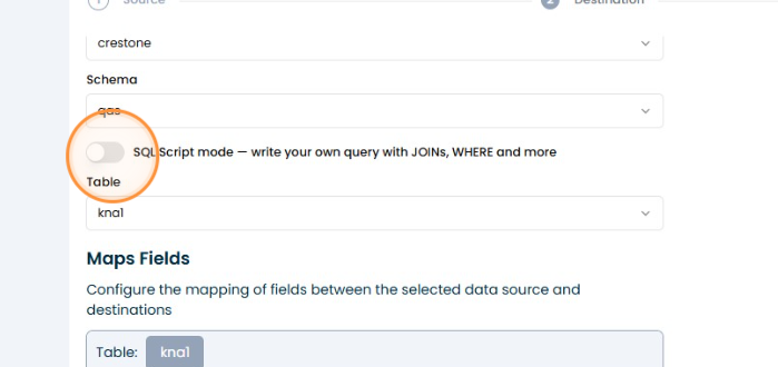 SQL Script Mode